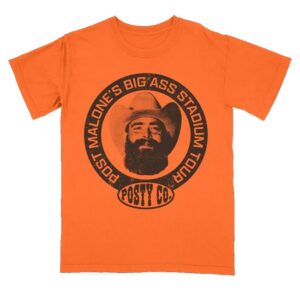 kenny Post Malone Merch Circle Logo Tee