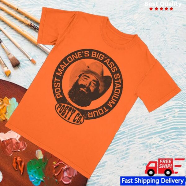 kenny Post Malone Merch Circle Logo Tee0