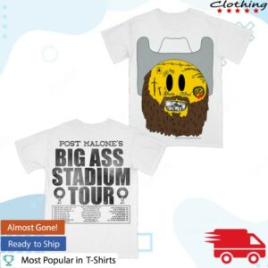 kenny Post Malone Merch Emoji Tour Tee1
