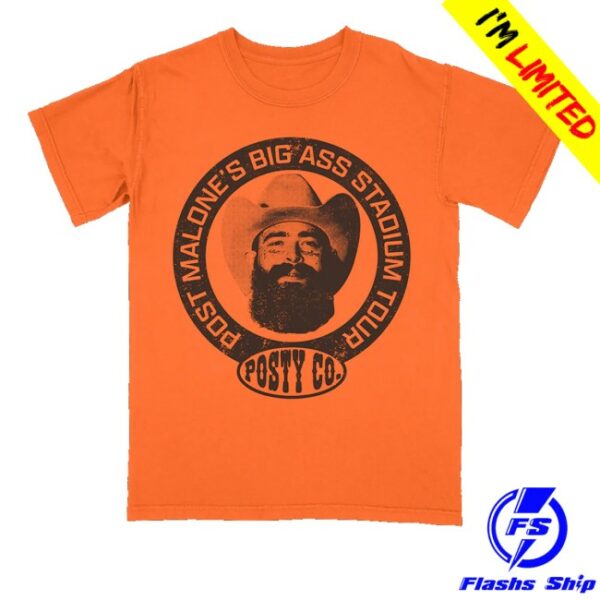 kenny Post Malone Store Merch Circle Logo Tee