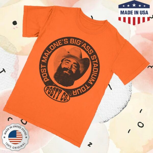 kenny Post Malone Store Merch Circle Logo Tees