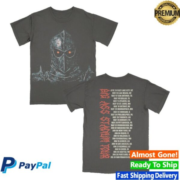 kenny Post Malone Store Merch Knight Tour Shirtss