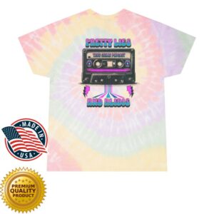 kenny Pretty Lies And Alibis Merch Store Rerto Tie Dye Tee Pretty Lies And Alibis Cassette Tape New 2025