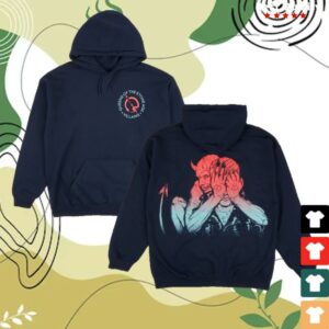 kenny Qotsa Store Merch Unborn Again Navy Pullover Hoodiess kenny Qotsa Store Merch Unborn Again Navy Pullover Hoodiess