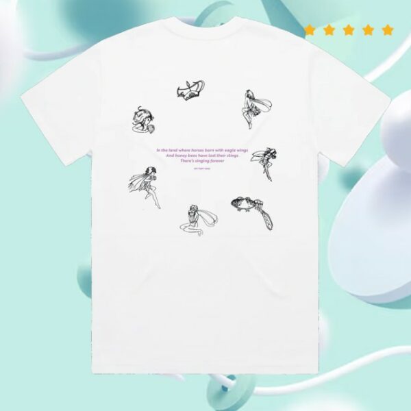 kenny Queen Online Store Merch Queen 1 In The Land My Fairy King White Shirt
