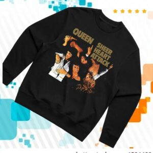 kenny Queen Online Store Merch Sheer Heart Attack 50Th Anniversary Black Sweatshirts kenny Queen Online Store Merch Sheer Heart Attack 50Th Anniversary Black Sweatshirts
