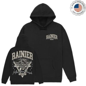 kenny Rainier Brewing Company Rainier Retreat Black Hoodie
