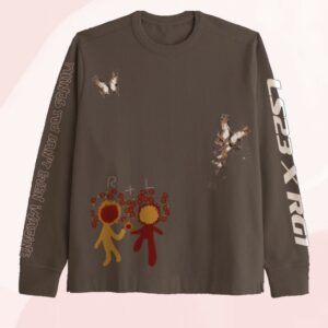 kenny Reading And Leeds Festivals Merch Store Bespoke Brown Long Sleeve Shirts kenny Reading And Leeds Festivals Merch Store Bespoke Brown Long Sleeve Shirts
