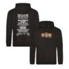 kenny Reading And Leeds Festivals Merch Store Reading 2025 Black Pullover Lin Up Hoodiess