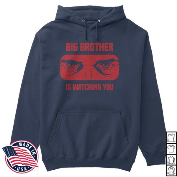 kenny Reclaim The Net Merch Store Big Brother Is Watching You Pullover Hoodie
