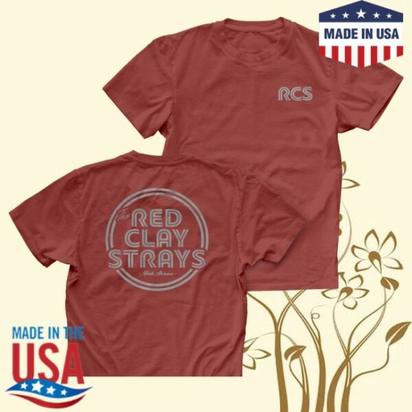 kenny Red Clay Strays Merch Store Core Crew Shirt