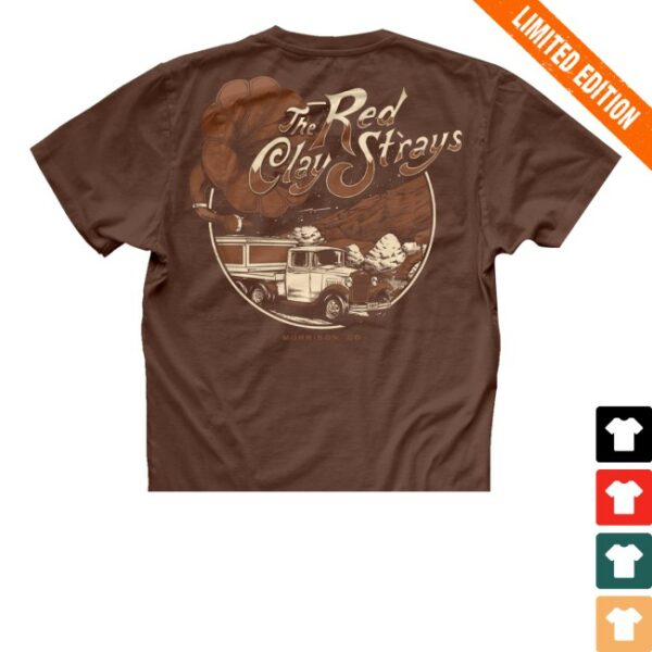 kenny Red Clay Strays Merch Store Red Rocks Co 25 Night 1 Shirts