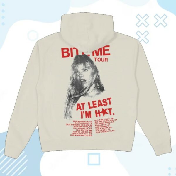kenny Renee Rapp Merch Tour Date Back Zip Hoodie