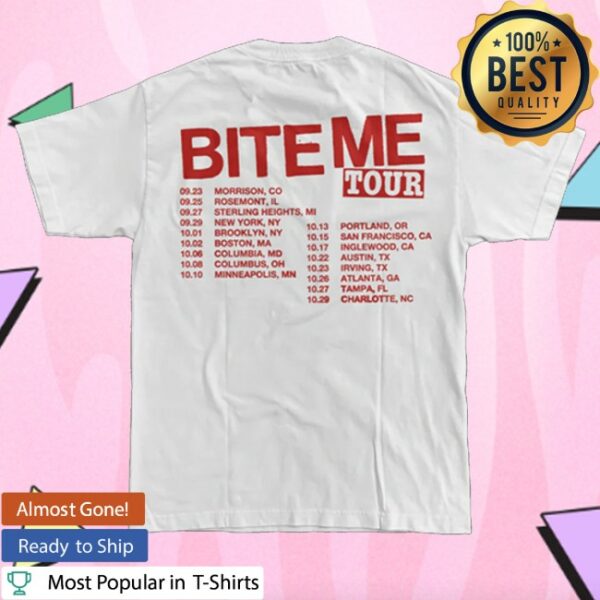 kenny Renee Rapp Merch White Date Back Tour Tee