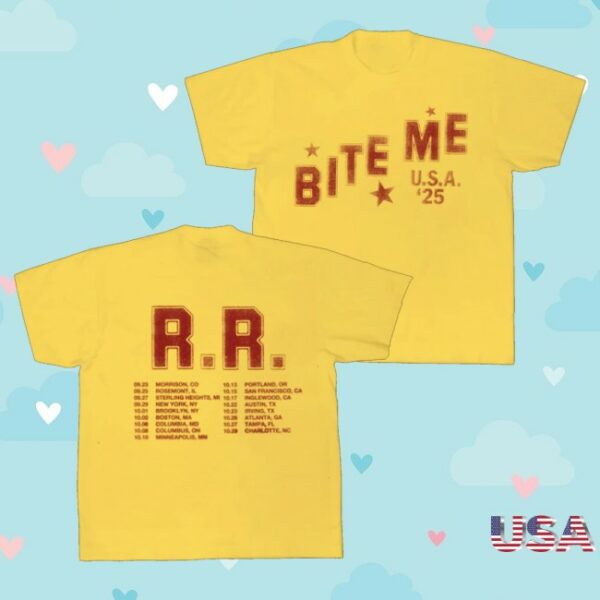 kenny Renee Rapp Merch Yellow Tour Tee0