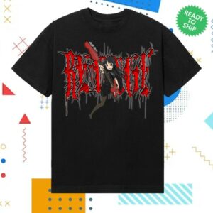kenny Revenge Merch Store Anime Girl Black Shirt