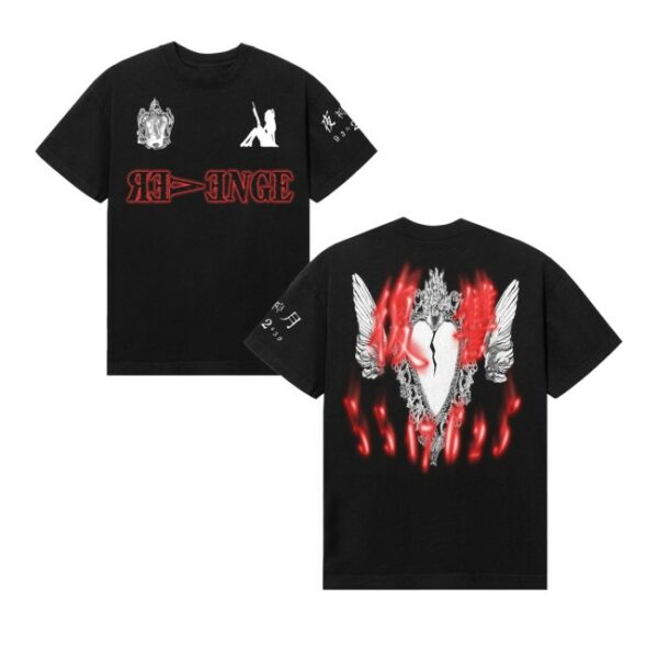 kenny Revenge Merch Store D1e Shirt Black Redss