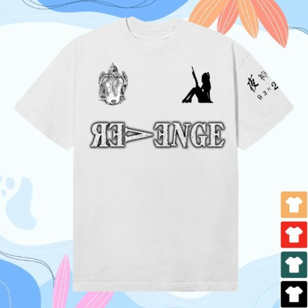 kenny Revenge Merch Store D1e Shirt White Black