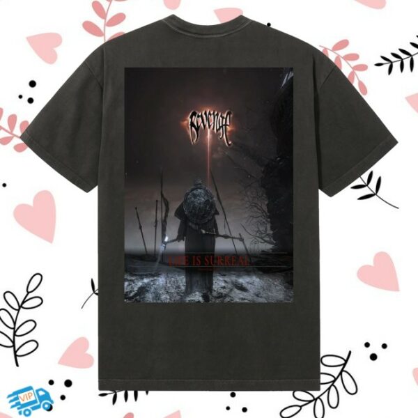 kenny Revenge Merch Store Life Is Surreal Tee Vintage Black Shirts