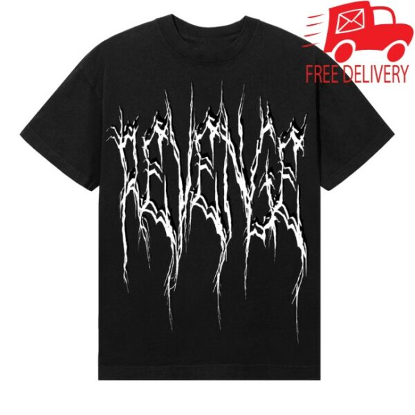 kenny Revenge Merch Store Motion Lightning Logo Shirts Black