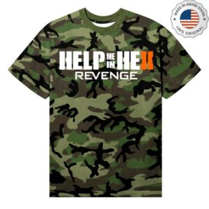 kenny Revenge Merch Store Splitscreen Shirt Green Camo