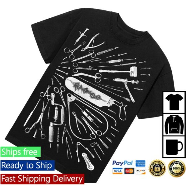 kenny Revenge Merch Store Surgical Black Shirts