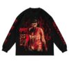 kenny Rory Merch Store Bloodbath Oversized Longsleeve Black