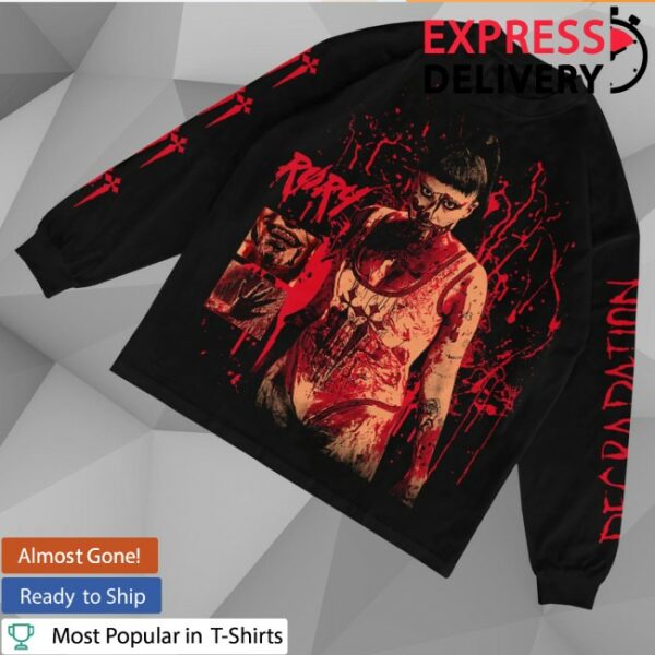 kenny Rory Merch Store Bloodbath Oversized Longsleeve Black0
