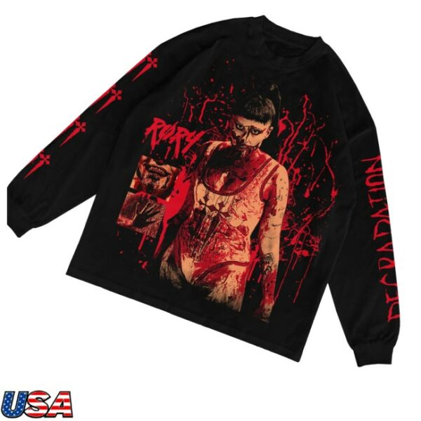 kenny Rory Merch Store Bloodbath Oversized Longsleeves