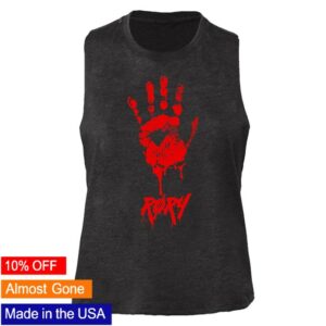 kenny Rory Merch Store Handprint Tank Top Black