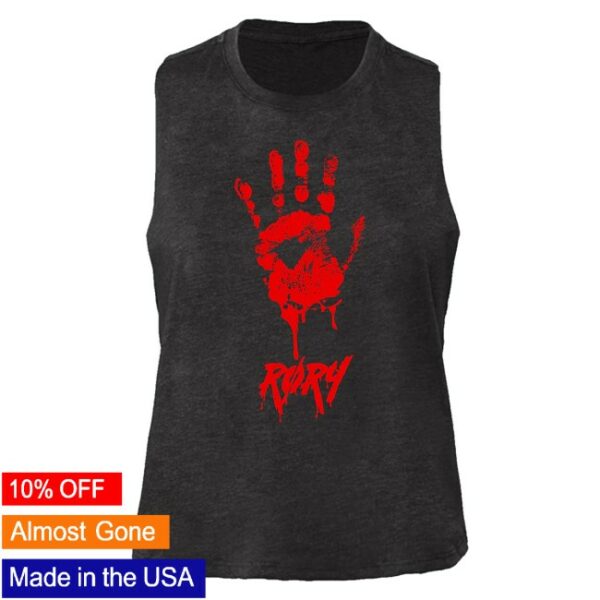 kenny Rory Merch Store Handprint Tank Top Black