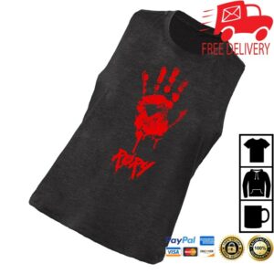 kenny Rory Merch Store Handprint Tank Top Black0