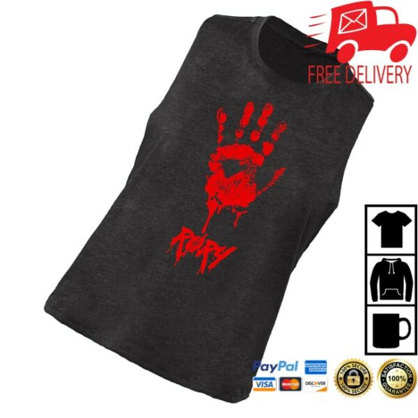 kenny Rory Merch Store Handprint Tank Top Black0