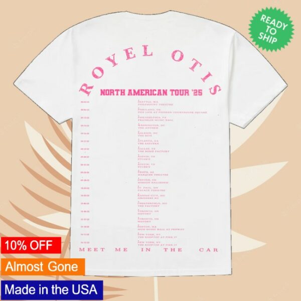 kenny Royel Otis Merch Store Meet Me In The Car Bunny North American Tour Shirts