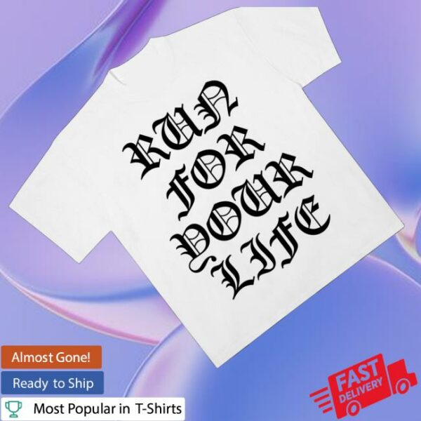 kenny Run Travis Run Merch Shop Store Rtr Run For Your Life Shirts 1