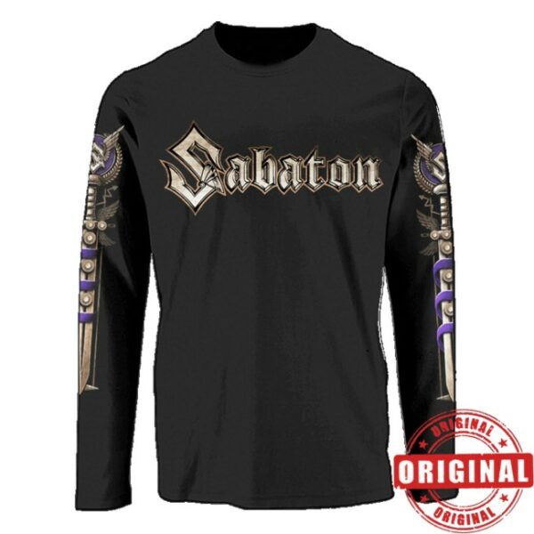 kenny Sabaton Merch Store Crossing The Rubicon Long Sleeve