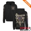 kenny Sabaton Merch Store Crossing The Rubicon Zip Hoodiess