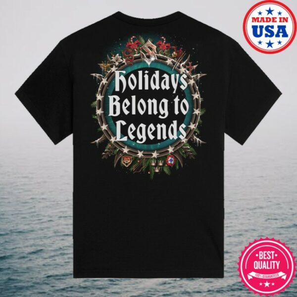 kenny Sabaton Merch Store Holidays Belong To Legends X Mas Shirt