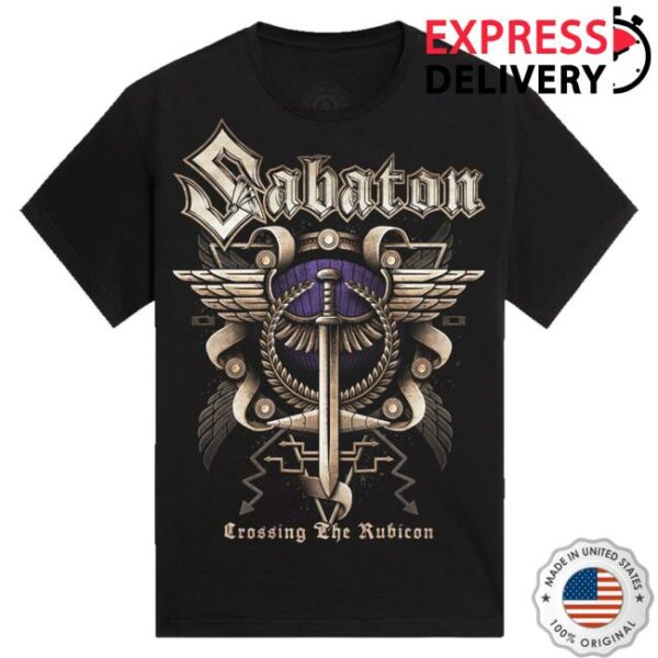 kenny Sabaton Official Merch Shop Store Crossing The Rubicon Shirt