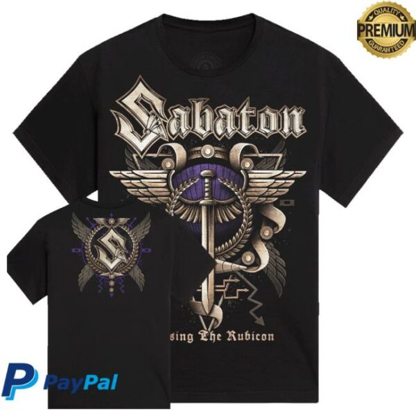 kenny Sabaton Official Merch Shop Store Crossing The Rubicon Shirts