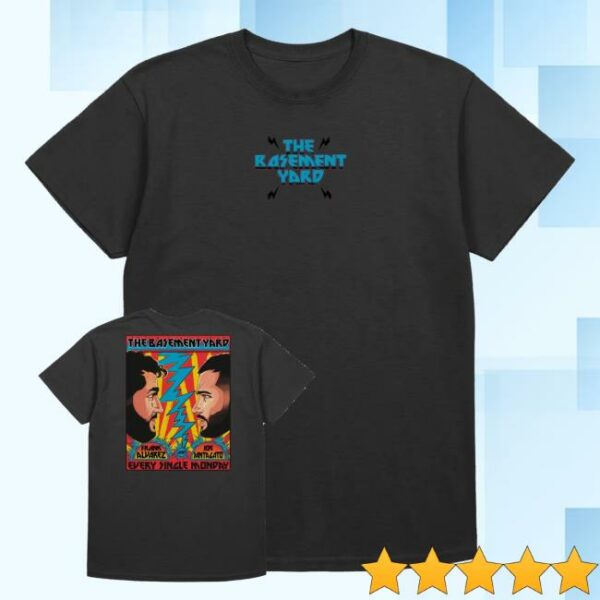 kenny Santagato Studios Merch Shop Store The Basement Yard Face Off Shirt