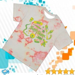 kenny Sarah Squirm Merch Sticker Tee Tie Dye0