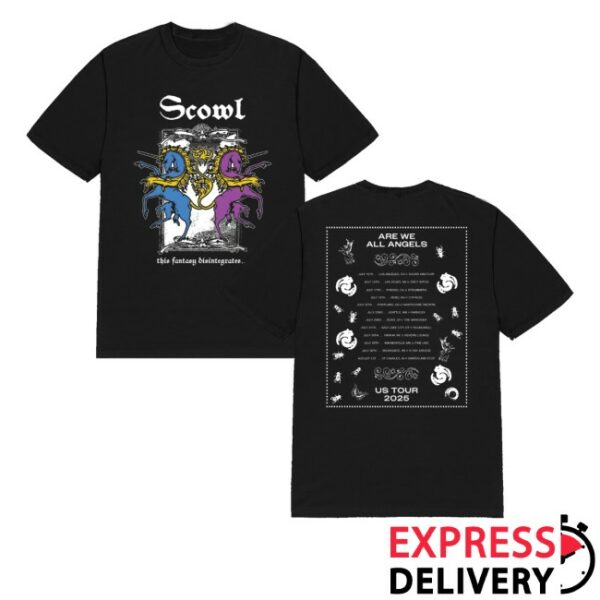kenny Scowl Merch Store Awaa 2025 Us Tour Shirtss