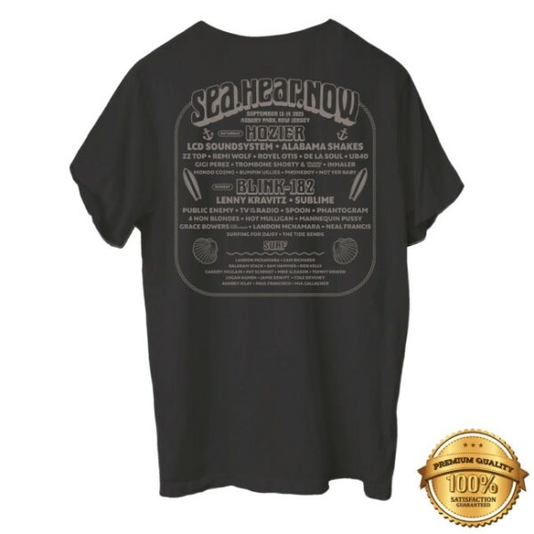 kenny Sea Hear Now Festival Merch Store Eye Lineup Tee