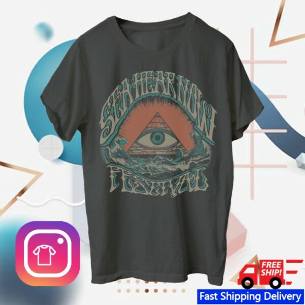 kenny Sea Hear Now Festival Merch Store Eye Lineup Tees