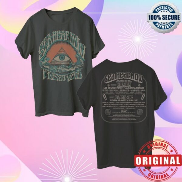 kenny Sea Hear Now Festival Merch Store Eye Lineup Teess