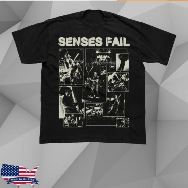 kenny Senses Fail Merch Store Live Tee