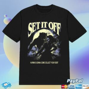 kenny Set It Off Band Merch Shop Wolf Movie Shirt