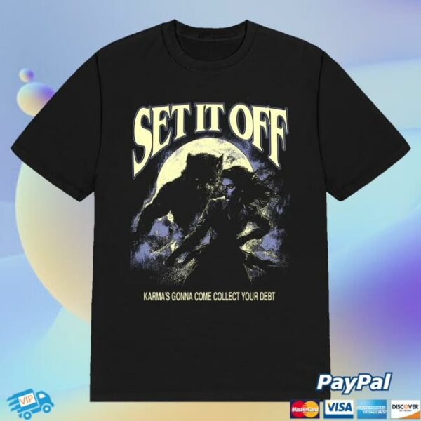 kenny Set It Off Band Merch Shop Wolf Movie Shirt