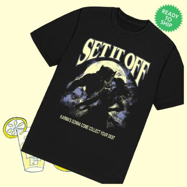 kenny Set It Off Band Merch Shop Wolf Movie Shirtw